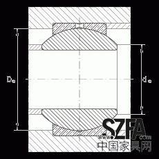 關節(jié)軸承 GE10-PB, 根據(jù) DIN ISO 12 240-1 標準，尺寸系列 K，需維護