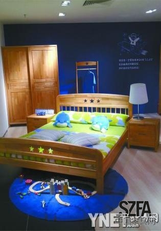 百強(qiáng)哈利木屋兒童家具展廳內(nèi)的&ldquo;小樣板間&rdquo;為兒童房布置帶來啟發(fā)