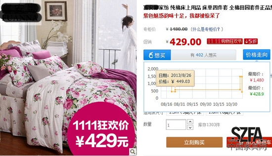 雙十一最低價(jià)？ 先漲后降折扣含水份