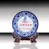 青花瓷紀(jì)念盤(pán)，景德鎮(zhèn)陶瓷工藝圓盤(pán)廠(chǎng)家