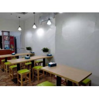餐飲桌椅，茶餐廳桌椅，飯店快餐桌椅定做批發(fā)工廠