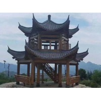 防腐木涼亭，古建涼亭，戶外休閑亭子，產(chǎn)品規(guī)格多樣，可來圖定制