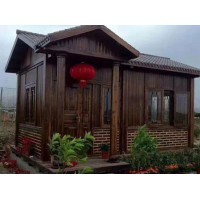 防腐木木屋，仿古木房子，門樓牌樓花窗，可來圖定做
